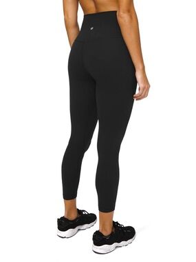 Lululemon Align Pant II *25" High Waist Solid Black Nulu Leggings